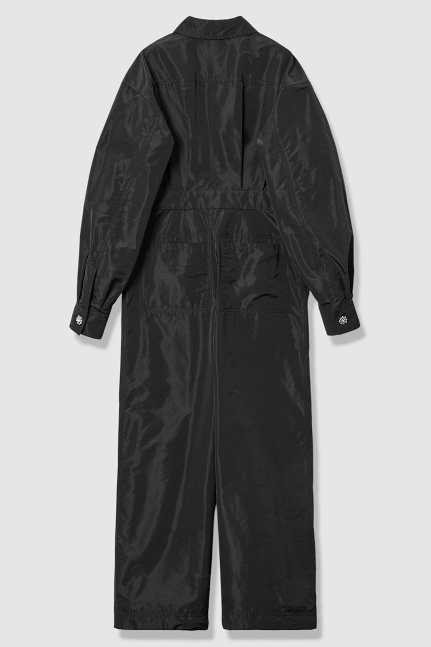 【アルアバイル/allureville】の【LOULOU WILLOUGHBY】タフタビジュー釦オールインワン 人気、トレンドファッション・服の通販 founy(ファニー) ファッション Fashion レディースファッション Fashion for Women パンツ Pants & Trousers 2025年 2025 2025-2026秋冬・A/W Autumn/Winter 2025–26 AW25–26 イタリア Italy タフタ Taffeta, Structured Fabric ビジュー Bijou, Jewel-like Accent フォーマル Formal, Dressy A/W・秋冬 Autumn/Winter other-2|ID: prp329100004780701 ipo3291000000034684831