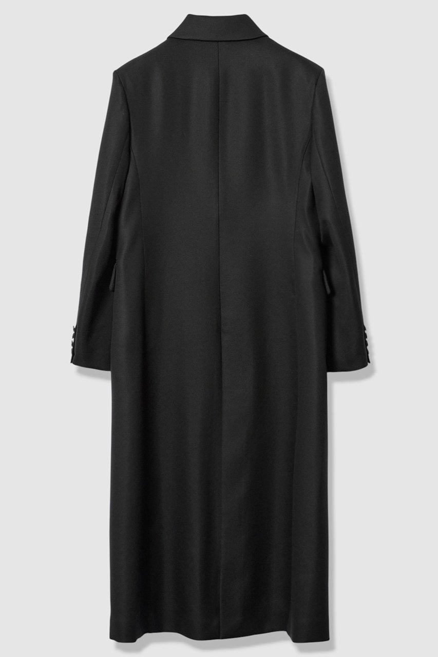 【アルアバイル/allureville】の【LOULOU WILLOUGHBY】ビスコースツイルチェスターコート 人気、トレンドファッション・服の通販 founy(ファニー) 　ファッション　Fashion　レディースファッション　Fashion for Women　アウター　Coat / Outerwear Collection　コート・ロングコート・ピーコート　Long Coats, Peacoats & More　チェスターコート・ロング丈アウター　Chester Coats / Chesterfield Long Coats　2025年　2025　2025-2026秋冬・A/W　Autumn/Winter 2025–26 AW25–26　ストレート　Straight, Straight Cut　チェスターコート　Chester Coat, Long Coat　パイピング　Piping, Trim Design　ロング　Long, Long-Length　エレガント 上品　Elegant　A/W・秋冬　Autumn/Winter　other-2|ID: prp329100004780705 ipo3291000000034684860