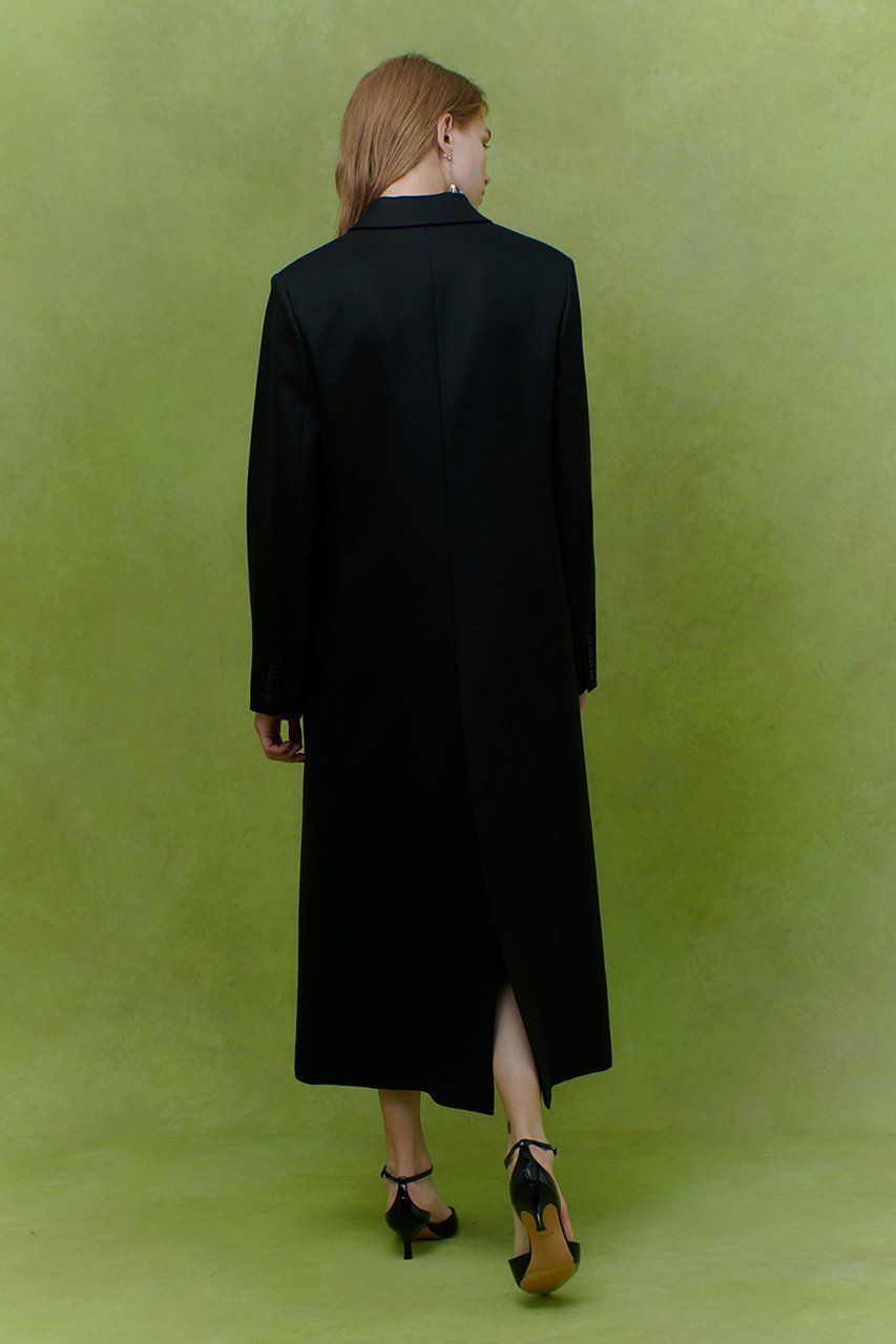 【アルアバイル/allureville】の【LOULOU WILLOUGHBY】ビスコースツイルチェスターコート 人気、トレンドファッション・服の通販 founy(ファニー) 　ファッション　Fashion　レディースファッション　Fashion for Women　アウター　Coat / Outerwear Collection　コート・ロングコート・ピーコート　Long Coats, Peacoats & More　チェスターコート・ロング丈アウター　Chester Coats / Chesterfield Long Coats　2025年　2025　2025-2026秋冬・A/W　Autumn/Winter 2025–26 AW25–26　ストレート　Straight, Straight Cut　チェスターコート　Chester Coat, Long Coat　パイピング　Piping, Trim Design　ロング　Long, Long-Length　エレガント 上品　Elegant　A/W・秋冬　Autumn/Winter　other-6|ID: prp329100004780705 ipo3291000000034684865