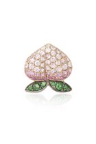 【ビジュードエム/Bijou de M】の【受注生産】もものピアス(片耳用) ローズゴールド|ID:prp329100004781781