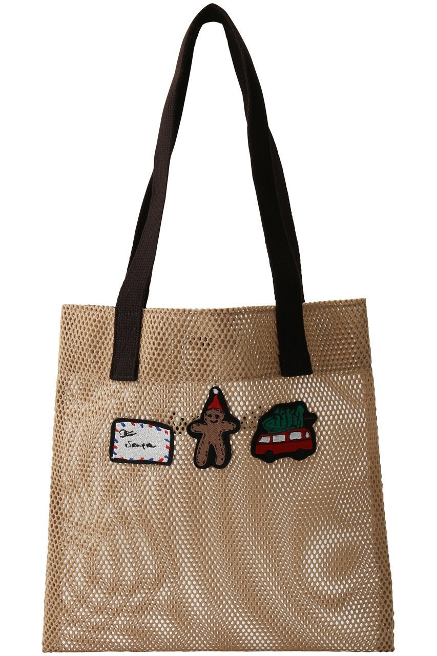 【ラドロー/LUDLOW】のMesh tote mini インテリア・キッズ・メンズ・レディースファッション・服の通販 founy(ファニー) ファッション Fashion レディースファッション Fashion for Women バッグ Bags おすすめ Recommended / Our Picks ギフト プレゼント Gift / Present スマート Smart, Elegant ホリデーシーズン Holiday Season メッシュ Mesh, Net Fabric ベージュ|ID: prp329100004781783 ipo3291000000035942752