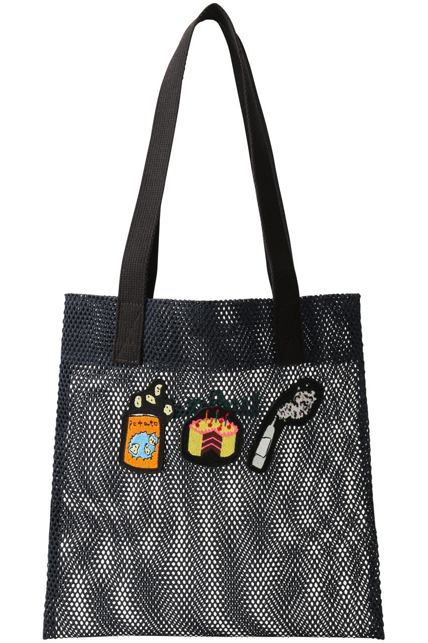 【ラドロー/LUDLOW】のMesh tote mini インテリア・キッズ・メンズ・レディースファッション・服の通販 founy(ファニー) ファッション Fashion レディースファッション Fashion for Women バッグ Bags おすすめ Recommended / Our Picks ギフト プレゼント Gift / Present スマート Smart, Elegant ホリデーシーズン Holiday Season メッシュ Mesh, Net Fabric ネイビー|ID: prp329100004781783 ipo3291000000035942753