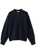【エブール/ebure】のハイゲージカシミア ポロカラーニットプルオーバー 人気、トレンドファッション・服の通販 founy(ファニー) ファッション Fashion レディースファッション Fashion for Women トップス・カットソー Cut & Sew Tops ニット Knit Tops & Sweaters カジュアルプルオーバー・ニットトップス Pullovers & Knit Tops / Casual Pullovers 2026年 2026 シンプル Simple, Minimal ストレッチ Stretch, Stretchy Fabric フォルム Silhouette, Form 夏 Summer 春 Spring S/S・春夏 SS, Spring/Summer, Warm Season thumbnail ネイビー|ID: prp329100004781784 ipo3291000000036155923