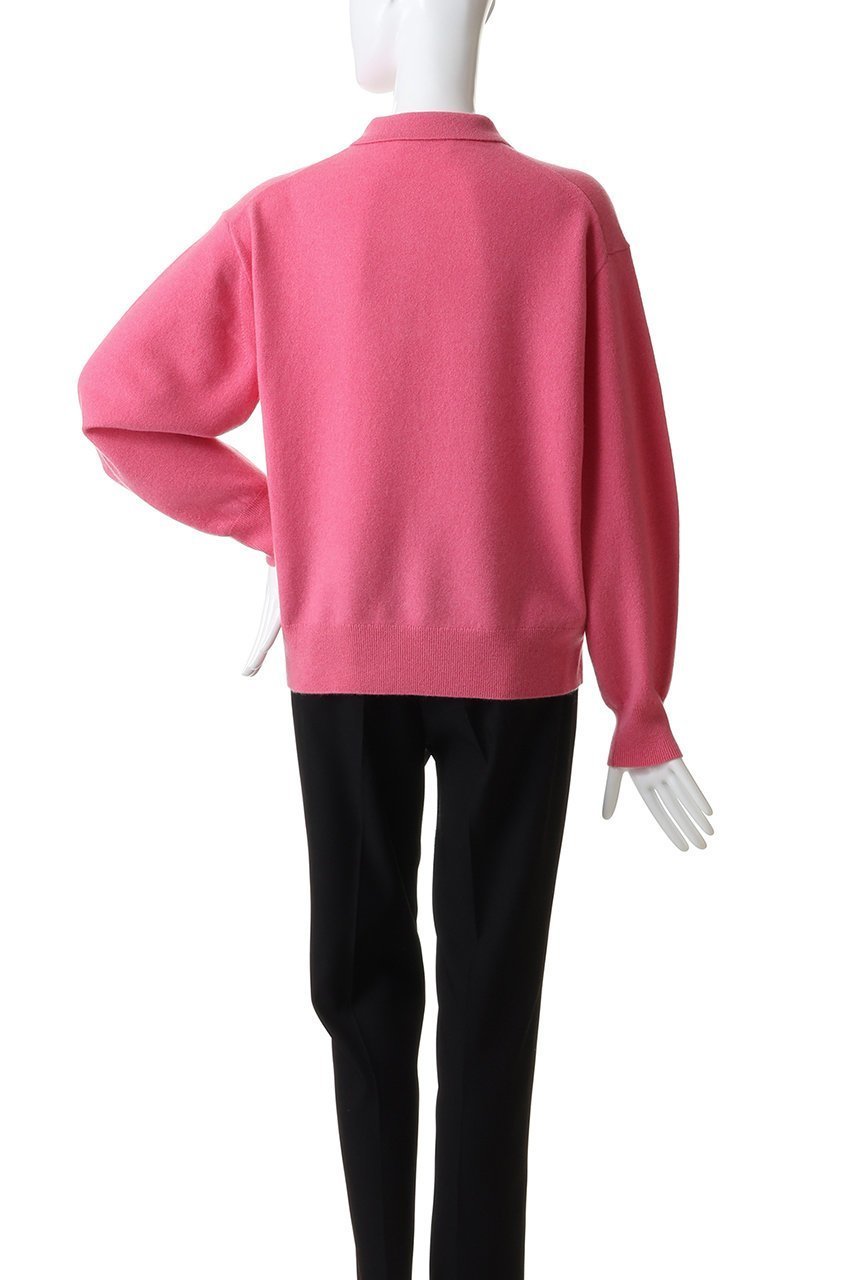 【エブール/ebure】のハイゲージカシミア ポロカラーニットプルオーバー 人気、トレンドファッション・服の通販 founy(ファニー) 　ファッション　Fashion　レディースファッション　Fashion for Women　トップス・カットソー　Cut & Sew Tops　ニット　Knit Tops & Sweaters　カジュアルプルオーバー・ニットトップス　Pullovers & Knit Tops / Casual Pullovers　2026年　2026　シンプル　Simple, Minimal　ストレッチ　Stretch, Stretchy Fabric　フォルム　Silhouette, Form　夏　Summer　春　Spring　S/S・春夏　SS, Spring/Summer, Warm Season　other-4|ID: prp329100004781784 ipo3291000000036155927