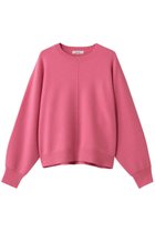 【エブール/ebure】のハイゲージカシミア クルーネックニットプルオーバー 人気、トレンドファッション・服の通販 founy(ファニー) ファッション Fashion レディースファッション Fashion for Women トップス・カットソー Cut & Sew Tops ニット Knit Tops & Sweaters カジュアルプルオーバー・ニットトップス Pullovers & Knit Tops / Casual Pullovers ストレッチ Stretch, Stretchy Fabric センター Center, Center Line モダン Modern, Contemporary thumbnail ピンク|ID: prp329100004781785 ipo3291000000036833974