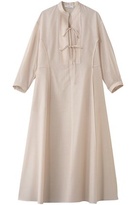 【エブール/ebure】 【12/5 0:00販売開始】ライトウールシルク バンドカラーワンピース人気、トレンドファッション・服の通販 founy(ファニー) ファッション Fashion レディースファッション Fashion for Women ワンピース Dresses チュニック Tunic Tops & Dresses 2026年 2026 シルク Silk, 100% Silk ダブル Double, Double-Breasted チュニック Tunic, Long Top フロント Front, Front Design リボン Ribbon, Bow エレガント 上品 Elegant 夏 Summer 春 Spring S/S・春夏 SS, Spring/Summer, Warm Season |ID:prp329100004781789