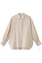 【エブール/ebure】のライトウールシルク パフスリーブシャツ 人気、トレンドファッション・服の通販 founy(ファニー) ファッション Fashion レディースファッション Fashion for Women トップス・カットソー Cut & Sew Tops シャツ・ブラウス・オフィスカジュアル Elegant Blouses & Button-Ups 2026年 2026 インナー Innerwear シルク Silk, 100% Silk スリーブ Sleeve, Long Sleeve / Short Sleeve タートルネック Turtleneck, High Neck リボン Ribbon, Bow ロング Long, Long-Length 夏 Summer 春 Spring S/S・春夏 SS, Spring/Summer, Warm Season thumbnail ライトベージュ|ID: prp329100004781791 ipo3291000000035715573