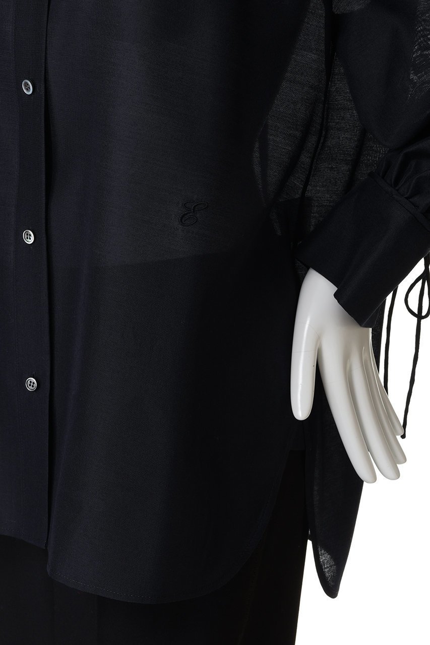 【エブール/ebure】のライトウールシルク パフスリーブシャツ 人気、トレンドファッション・服の通販 founy(ファニー) ファッション Fashion レディースファッション Fashion for Women トップス・カットソー Cut & Sew Tops シャツ・ブラウス・オフィスカジュアル Elegant Blouses & Button-Ups 2026年 2026 インナー Innerwear シルク Silk, 100% Silk スリーブ Sleeve, Long Sleeve / Short Sleeve タートルネック Turtleneck, High Neck リボン Ribbon, Bow ロング Long, Long-Length 夏 Summer 春 Spring S/S・春夏 SS, Spring/Summer, Warm Season other-6|ID: prp329100004781791 ipo3291000000035715579