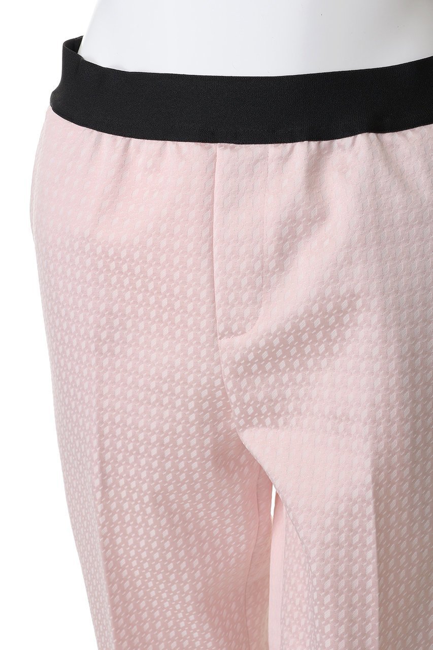 【エムフィル/M Fil】のダイヤグリット ジャカード テーパード クロップド イージートラウザーズ 人気、トレンドファッション・服の通販 founy(ファニー) 　ファッション　Fashion　レディースファッション　Fashion for Women　パンツ　Pants & Trousers　2026年　2026　クロップド　Cropped, Short Length　ジャカード／ジャガード　Jacquard, Woven Pattern　ストレッチ　Stretch, Stretchy Fabric　テーパード　Tapered, Tapered Pants　モチーフ　Motif, Design Theme　エレガント 上品　Elegant　夏　Summer　春　Spring　S/S・春夏　SS, Spring/Summer, Warm Season　無地　Plain, Solid Color　other-5|ID: prp329100004781792 ipo3291000000034694632