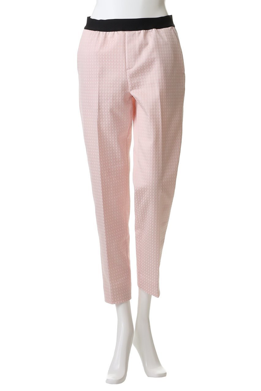 【エムフィル/M Fil】のダイヤグリット ジャカード テーパード クロップド イージートラウザーズ 人気、トレンドファッション・服の通販 founy(ファニー) 　ファッション　Fashion　レディースファッション　Fashion for Women　パンツ　Pants & Trousers　2026年　2026　クロップド　Cropped, Short Length　ジャカード／ジャガード　Jacquard, Woven Pattern　ストレッチ　Stretch, Stretchy Fabric　テーパード　Tapered, Tapered Pants　モチーフ　Motif, Design Theme　エレガント 上品　Elegant　夏　Summer　春　Spring　S/S・春夏　SS, Spring/Summer, Warm Season　無地　Plain, Solid Color　other-2|ID: prp329100004781792 ipo3291000000036155968