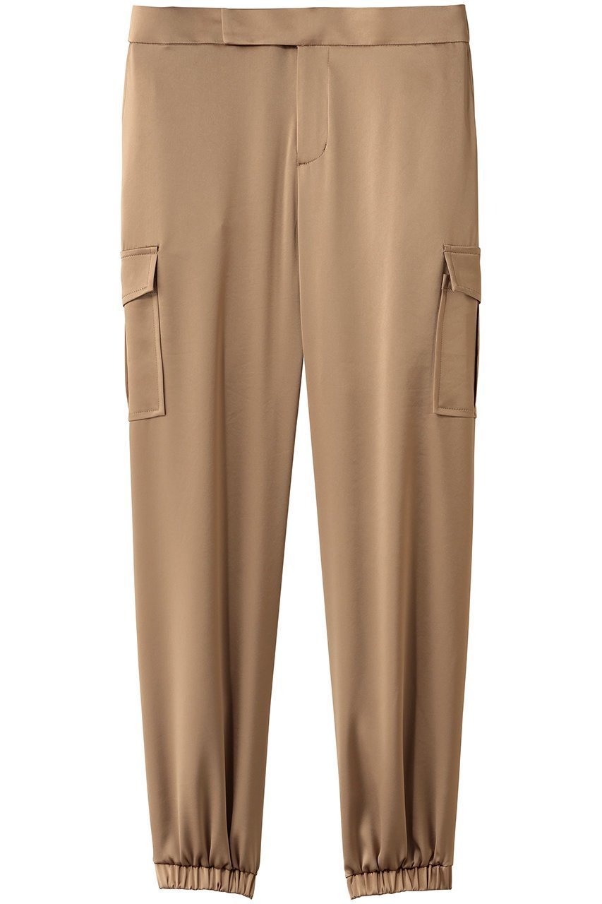 【エムフィル/M Fil】のヴィンテージサテン カーゴパンツ インテリア・キッズ・メンズ・レディースファッション・服の通販 founy(ファニー) 　ファッション　Fashion　レディースファッション　Fashion for Women　パンツ　Pants & Trousers　2026年　2026　おすすめ　Recommended / Our Picks　エレガント 上品　Elegant　カーゴパンツ　Cargo Pants, Utility Pants　サテン　Satin, Glossy Fabric　シルク　Silk, 100% Silk　スポーティ　Sporty, Casual Athletic　夏　Summer　春　Spring　S/S・春夏　SS, Spring/Summer, Warm Season　薄ベージュ|ID: prp329100004781794 ipo3291000000034694642