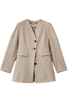 【アキラナカ/AKIRANAKA】のHelene コットンリネン ジャケット 人気、トレンドファッション・服の通販 founy(ファニー) ファッション Fashion レディースファッション Fashion for Women アウター Coat / Outerwear Collection レディースジャケット・軽アウター Jackets 2026年 2026 コンパクト Compact, Small Size ショルダー Shoulder, Shoulder Strap ジャケット Jacket, Outerwear ドロップ Drop Shoulder, Dropped Style バランス Balance, Style Balance モダン Modern, Contemporary リネン Linen, Linen Fabric 夏 Summer 春 Spring S/S・春夏 SS, Spring/Summer, Warm Season thumbnail ベージュ|ID: prp329100004781797 ipo3291000000034694662