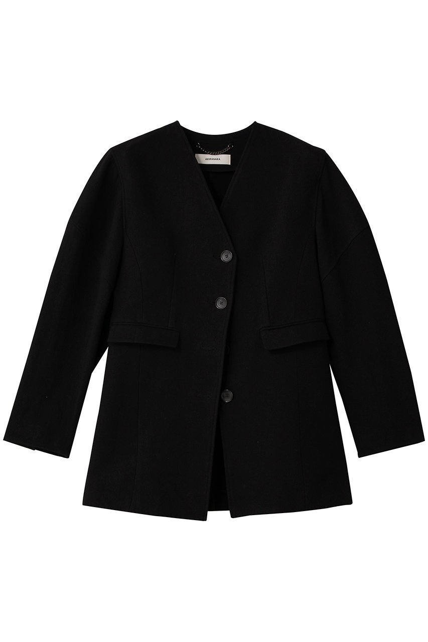 【アキラナカ/AKIRANAKA】のHelene コットンリネン ジャケット インテリア・キッズ・メンズ・レディースファッション・服の通販 founy(ファニー) 　ファッション　Fashion　レディースファッション　Fashion for Women　アウター　Coat / Outerwear Collection　レディースジャケット・軽アウター　Jackets　2026年　2026　コンパクト　Compact, Small Size　ショルダー　Shoulder, Shoulder Strap　ジャケット　Jacket, Outerwear　ドロップ　Drop Shoulder, Dropped Style　バランス　Balance, Style Balance　モダン　Modern, Contemporary　リネン　Linen, Linen Fabric　夏　Summer　春　Spring　S/S・春夏　SS, Spring/Summer, Warm Season　ブラック|ID: prp329100004781797 ipo3291000000034694663