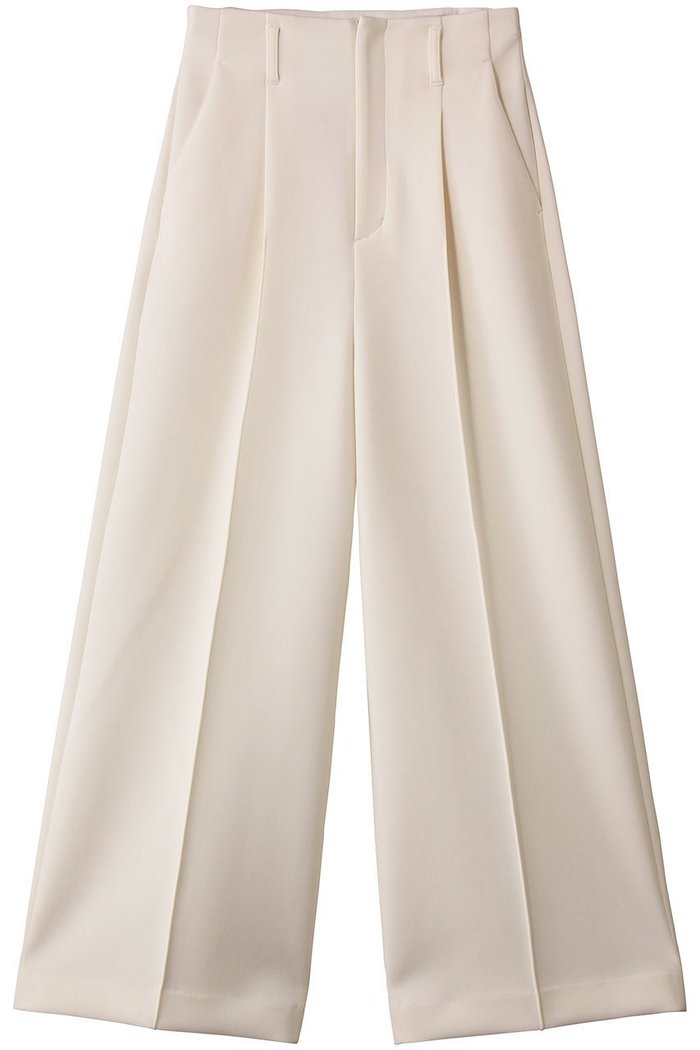 【ランバン オン ブルー/LANVIN en Bleu】のトリアセダンボールワイドパンツ インテリア・キッズ・メンズ・レディースファッション・服の通販 founy(ファニー) https://founy.com/ ファッション Fashion レディースファッション Fashion for Women パンツ Pants & Trousers 2026年 2026 センター Center, Center Line ループ Loop, Loop Knit ロング Long, Long-Length ワイド Wide, Wide Fit 夏 Summer 春 Spring S/S・春夏 SS, Spring/Summer, Warm Season |ID: prp329100004781801 ipo3291000000034694702