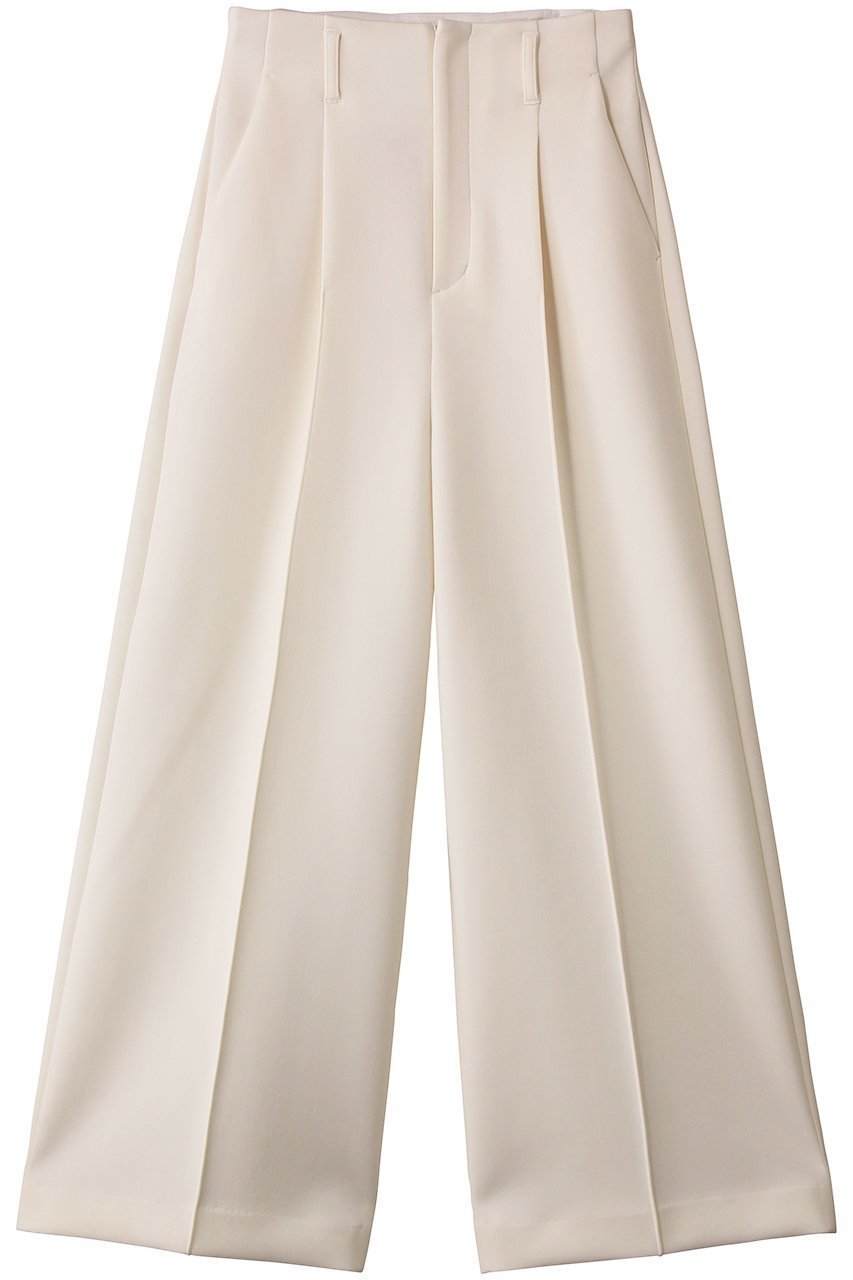 【ランバン オン ブルー/LANVIN en Bleu】のトリアセダンボールワイドパンツ 人気、トレンドファッション・服の通販 founy(ファニー) 　ファッション　Fashion　レディースファッション　Fashion for Women　パンツ　Pants & Trousers　2026年　2026　センター　Center, Center Line　ループ　Loop, Loop Knit　ロング　Long, Long-Length　ワイド　Wide, Wide Fit　夏　Summer　春　Spring　S/S・春夏　SS, Spring/Summer, Warm Season　 other-1|ID: prp329100004781801 ipo3291000000034694702