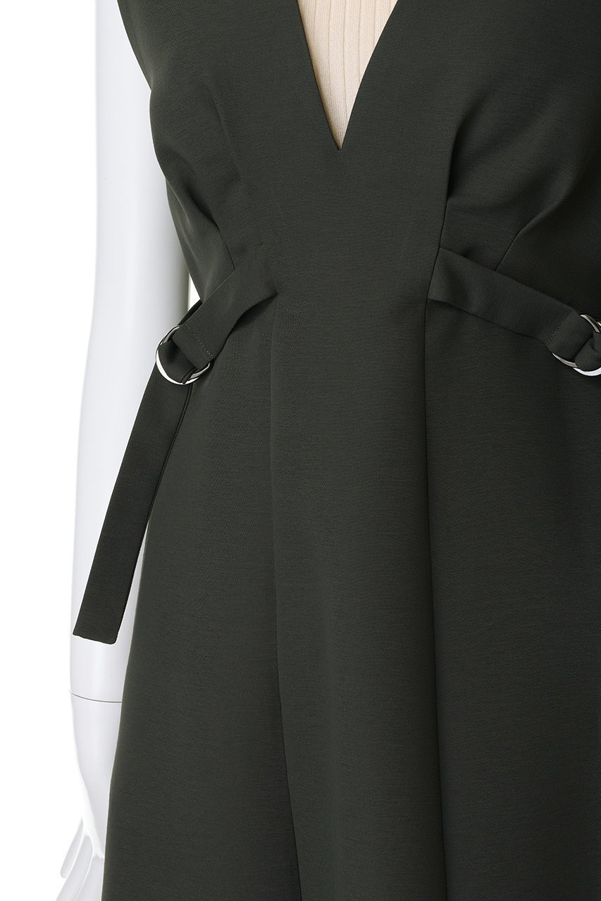 【ランバン オン ブルー/LANVIN en Bleu】のダブルクロスジャンバースカート 人気、トレンドファッション・服の通販 founy(ファニー) 　ファッション　Fashion　レディースファッション　Fashion for Women　スカート　Skirts　ワンピース　Dresses　2026年　2026　スタイリッシュ　Stylish, Fashionable　ダブル　Double, Double-Breasted　チュニック　Tunic, Long Top　ロング　Long, Long-Length　夏　Summer　春　Spring　S/S・春夏　SS, Spring/Summer, Warm Season　other-6|ID: prp329100004781804 ipo3291000000035942853