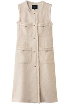 【ランバン オン ブルー/LANVIN en Bleu】のツイードジレワンピース 人気、トレンドファッション・服の通販 founy(ファニー) ファッション Fashion レディースファッション Fashion for Women アウター Coat / Outerwear Collection ワンピース Dresses チュニック Tunic Tops & Dresses 2026年 2026 チュニック Tunic, Long Top ツイード Twill, Twill Weave ロング Long, Long-Length 夏 Summer 春 Spring S/S・春夏 SS, Spring/Summer, Warm Season thumbnail オフ|ID: prp329100004781805 ipo3291000000034694731