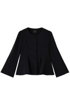 【ランバン オン ブルー/LANVIN en Bleu】のトリアセテートペプラムジャケット 人気、トレンドファッション・服の通販 founy(ファニー) ファッション Fashion レディースファッション Fashion for Women アウター Coat / Outerwear Collection レディースジャケット・軽アウター Jackets 2026年 2026 ジャケット Jacket, Outerwear スリーブ Sleeve, Long Sleeve / Short Sleeve フェミニン Feminine, Girly フロント Front, Front Design ペプラム Peplum, Flared Hem ロング Long, Long-Length 夏 Summer 春 Spring S/S・春夏 SS, Spring/Summer, Warm Season thumbnail ネイビー|ID: prp329100004781806 ipo3291000000034694739