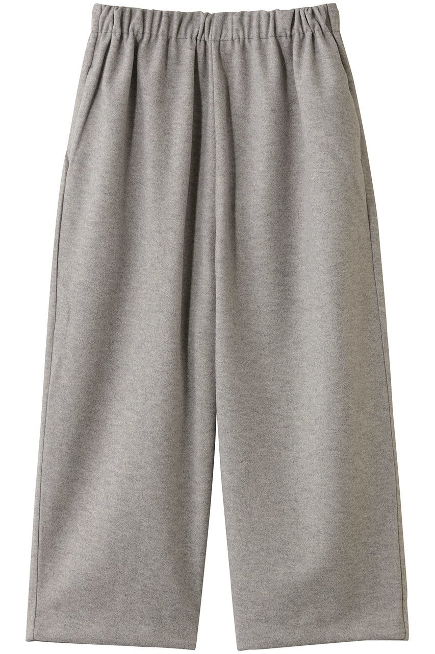【ミディウミ/MidiUmi】のflannel touch easy PT パンツ インテリア・キッズ・メンズ・レディースファッション・服の通販 founy(ファニー) 　ファッション　Fashion　レディースファッション　Fashion for Women　パンツ　Pants & Trousers　シンプル　Simple, Minimal　フォルム　Silhouette, Form　ワイド　Wide, Wide Fit　新作・新入荷　New Arrivals / New In　l.gray|ID: prp329100004781821 ipo3291000000034694856