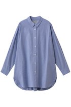 【ミディウミ/MidiUmi】のpatterned wide long shirt シャツ navy|ID: prp329100004781822 ipo3291000000034755785