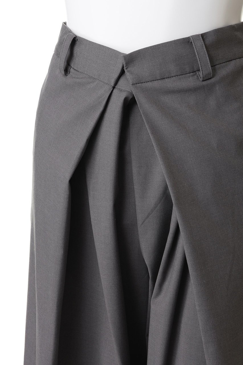 【ミディウミソリッド/MIDIUMISOLID】のtucked wide PT パンツ 人気、トレンドファッション・服の通販 founy(ファニー) ファッション Fashion レディースファッション Fashion for Women パンツ Pants & Trousers おすすめ Recommended / Our Picks コンパクト Compact, Small Size フロント Front, Front Design ワイド Wide, Wide Fit other-5|ID: prp329100004781832 ipo3291000000035953573