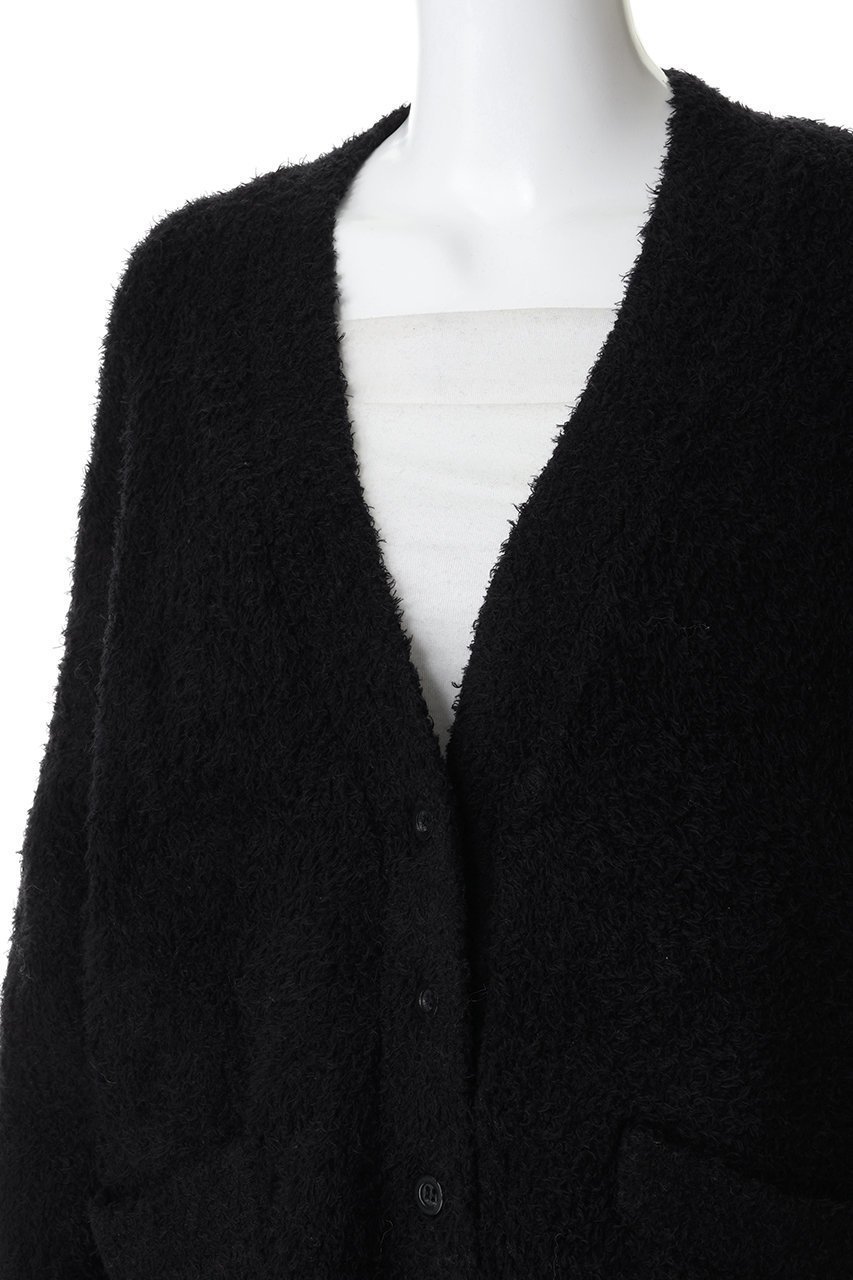 【ミディウミソリッド/MIDIUMISOLID】のfether yarn long CD カーディガン 人気、トレンドファッション・服の通販 founy(ファニー) 　ファッション　Fashion　レディースファッション　Fashion for Women　トップス・カットソー　Cut & Sew Tops　ニット　Knit Tops & Sweaters　カーディガン・羽織り　Layered Style Cardigans　カーディガン　Cardigan, Knitwear　フェザー　Feather, Feather Detail　ロング　Long, Long-Length　other-5|ID: prp329100004781834 ipo3291000000035859073
