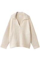 【ミディウミソリッド/MIDIUMISOLID】のfeather yarn skipper PO プルオーバー 人気、トレンドファッション・服の通販 founy(ファニー) ファッション Fashion レディースファッション Fashion for Women トップス・カットソー Cut & Sew Tops ニット Knit Tops & Sweaters カジュアルプルオーバー・ニットトップス Pullovers & Knit Tops / Casual Pullovers スキッパー Skipper, Open Collar デコルテ Décolleté, Neckline フェザー Feather, Feather Detail フレア Flare, Flared マニッシュ Mannish, Boyish 新作・新入荷 New Arrivals / New In |ID:prp329100004781835