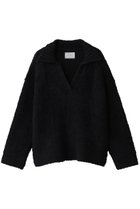 【ミディウミソリッド/MIDIUMISOLID】のfeather yarn skipper PO プルオーバー black|ID: prp329100004781835 ipo3291000000034694963