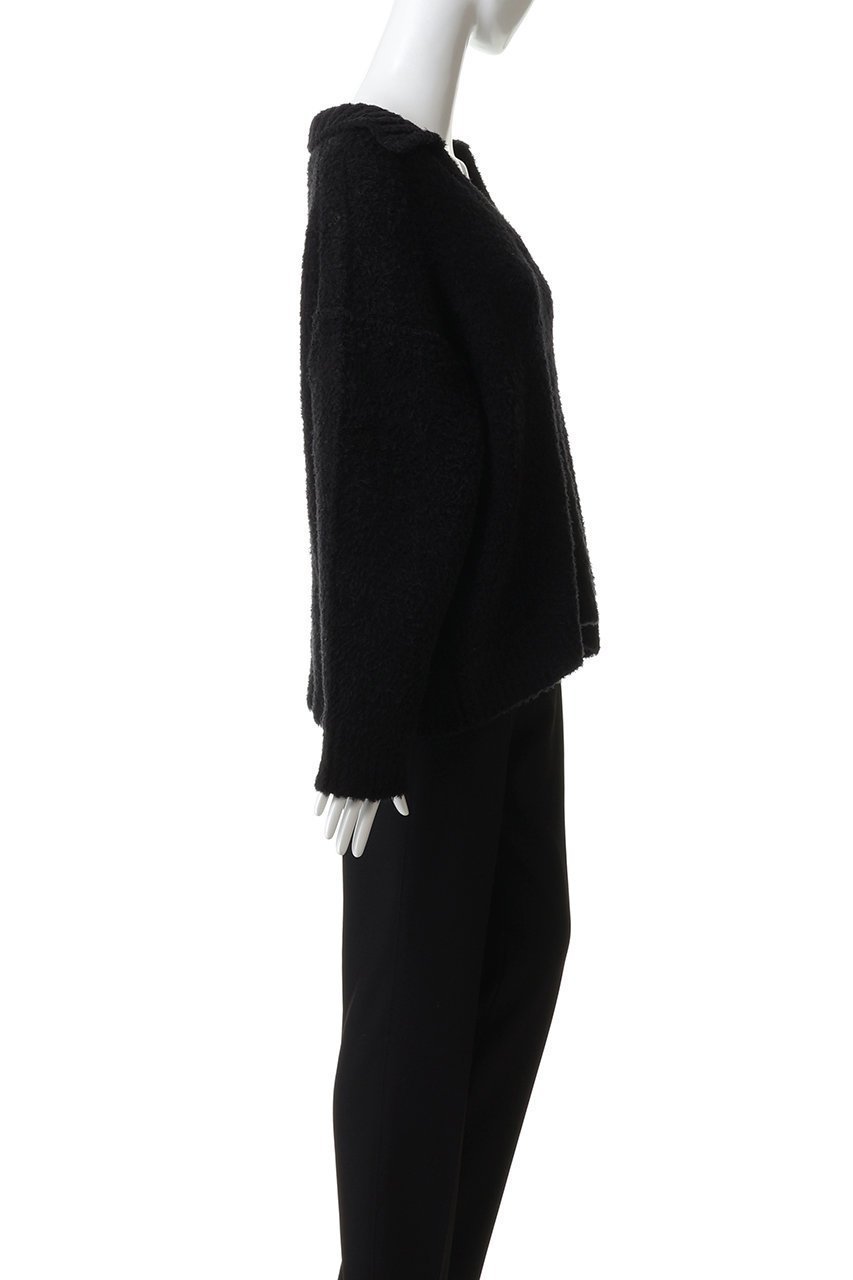 【ミディウミソリッド/MIDIUMISOLID】のfeather yarn skipper PO プルオーバー 人気、トレンドファッション・服の通販 founy(ファニー) 　ファッション　Fashion　レディースファッション　Fashion for Women　トップス・カットソー　Cut & Sew Tops　ニット　Knit Tops & Sweaters　カジュアルプルオーバー・ニットトップス　Pullovers & Knit Tops / Casual Pullovers　スキッパー　Skipper, Open Collar　デコルテ　Décolleté, Neckline　フェザー　Feather, Feather Detail　フレア　Flare, Flared　マニッシュ　Mannish, Boyish　other-3|ID: prp329100004781835 ipo3291000000035804912