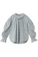 【ランバン オン ブルー/LANVIN en Bleu】のトリアセローンフリルカラーブラウス 人気、トレンドファッション・服の通販 founy(ファニー) ファッション Fashion レディースファッション Fashion for Women トップス・カットソー Cut & Sew Tops シャツ・ブラウス・オフィスカジュアル Elegant Blouses & Button-Ups 2026年 2026 ギャザー Gathered, Ruffled スラックス Slacks, Dress Pants スリーブ Sleeve, Long Sleeve / Short Sleeve デニム Denim, Jeans Material フェミニン Feminine, Girly フリル Frill, Ruffle ロング Long, Long-Length 夏 Summer 春 Spring S/S・春夏 SS, Spring/Summer, Warm Season |ID:prp329100004781842