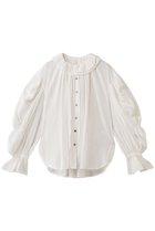 【ランバン オン ブルー/LANVIN en Bleu】のトリアセローンフリルカラーブラウス 人気、トレンドファッション・服の通販 founy(ファニー) ファッション Fashion レディースファッション Fashion for Women トップス・カットソー Cut & Sew Tops シャツ・ブラウス・オフィスカジュアル Elegant Blouses & Button-Ups 2026年 2026 ギャザー Gathered, Ruffled スラックス Slacks, Dress Pants スリーブ Sleeve, Long Sleeve / Short Sleeve デニム Denim, Jeans Material フェミニン Feminine, Girly フリル Frill, Ruffle ロング Long, Long-Length 夏 Summer 春 Spring S/S・春夏 SS, Spring/Summer, Warm Season thumbnail オフ|ID: prp329100004781842 ipo3291000000035942943