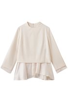 【ランバン オン ブルー/LANVIN en Bleu】のトリアセテートコンビブラウス 人気、トレンドファッション・服の通販 founy(ファニー) ファッション Fashion レディースファッション Fashion for Women トップス・カットソー Cut & Sew Tops シャツ・ブラウス・オフィスカジュアル Elegant Blouses & Button-Ups 2026年 2026 コンビ Combo, Combination Style スリーブ Sleeve, Long Sleeve / Short Sleeve ロング Long, Long-Length 夏 Summer 春 Spring S/S・春夏 SS, Spring/Summer, Warm Season thumbnail オフ|ID: prp329100004781843 ipo3291000000034695056