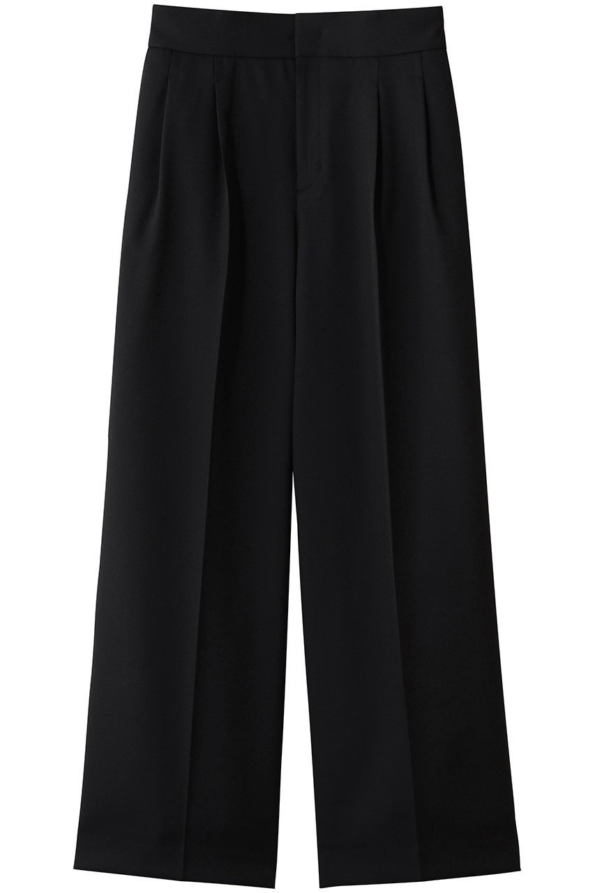 【ジェイドット/j.】のドビーダブルクロス 2タックワイドパンツ インテリア・キッズ・メンズ・レディースファッション・服の通販 founy(ファニー) ファッション Fashion レディースファッション Fashion for Women パンツ Pants & Trousers なめらか Smooth, Silky Texture センター Center, Center Line ダブル Double, Double-Breasted ワイド Wide, Wide Fit A/W・秋冬 Autumn/Winter ブラック|ID: prp329100004781868 ipo3291000000035680888