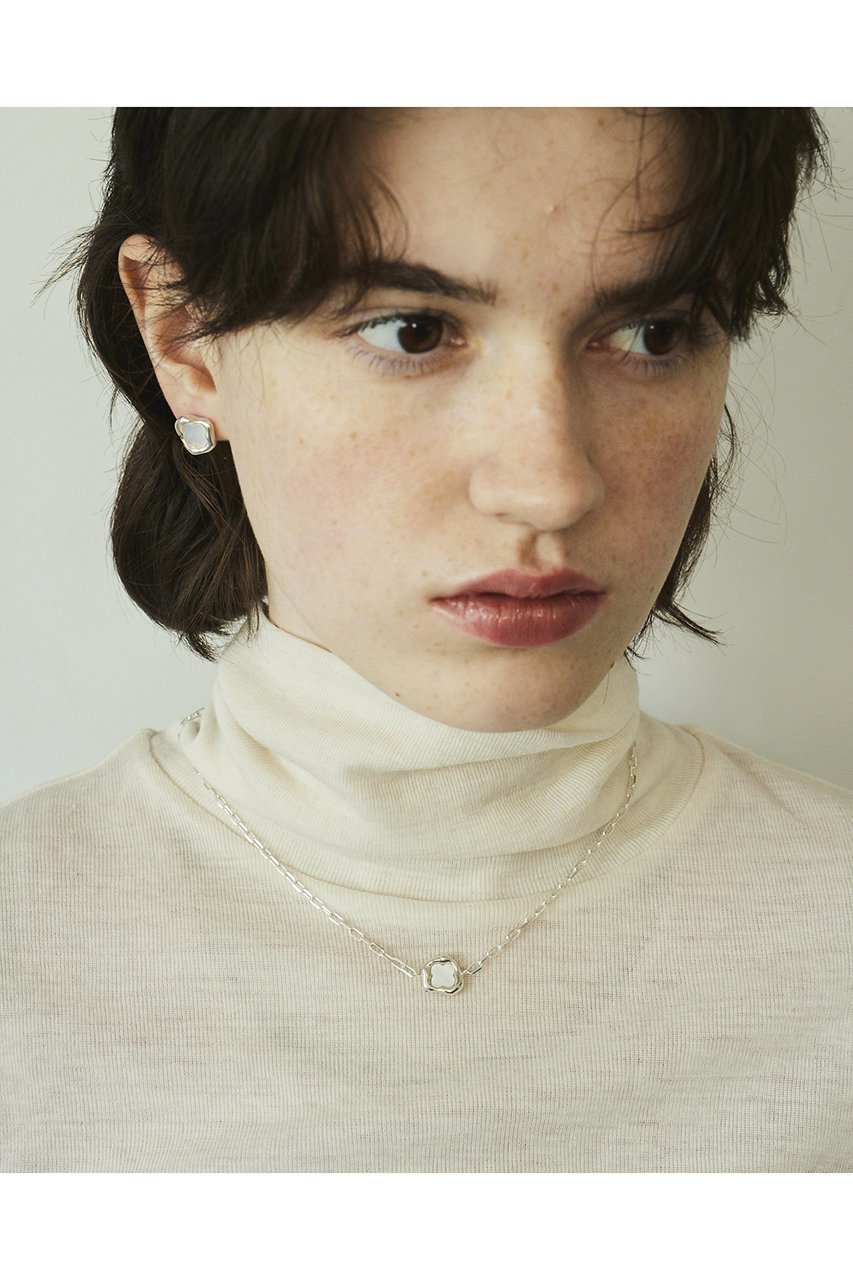 【メゾンドパルス/MAISON DPULSE】のShell flower ネックレス 人気、トレンドファッション・服の通販 founy(ファニー) ファッション Fashion レディースファッション Fashion for Women ジュエリー Jewelry ネックレス Necklaces & Pendants シルバー Silver, Metallic Silver ネックレス Necklace, Pendant Necklace フォルム Silhouette, Form フラワー Flower, Floral ワンポイント One Point, Statement Accent 新作・新入荷 New Arrivals / New In other-2|ID: prp329100004782536 ipo3291000000034705332