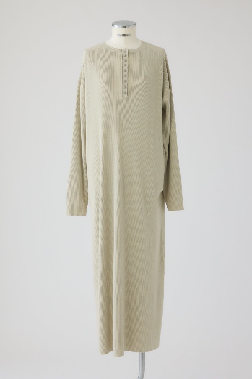 【リムアーク/RIM.ARK】の【12/3 10:00販売開始】Fabric covered button dress/ドレス インテリア・キッズ・メンズ・レディースファッション・服の通販 founy(ファニー) 　ファッション　Fashion　レディースファッション　Fashion for Women　ワンピース　Dresses　フォーマル・パーティードレス・結婚式用ドレス　Elegant & Casual Dresses　チュニック　Tunic Tops & Dresses　2026年　2026　サテン　Satin, Glossy Fabric　シューズ　Shoes, Footwear　チュニック　Tunic, Long Top　ドレス　Dress, One-Piece　フラット　Flat, Flat Shoes　リラックス　Relax, Relaxed Fit　ロング　Long, Long-Length　夏　Summer　春　Spring　S/S・春夏　SS, Spring/Summer, Warm Season　ベージュ|ID: prp329100004782551 ipo3291000000034705421