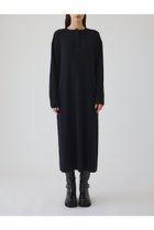 【リムアーク/RIM.ARK】の【12/3 10:00販売開始】Fabric covered button dress/ドレス ダークネイビー|ID:prp329100004782551