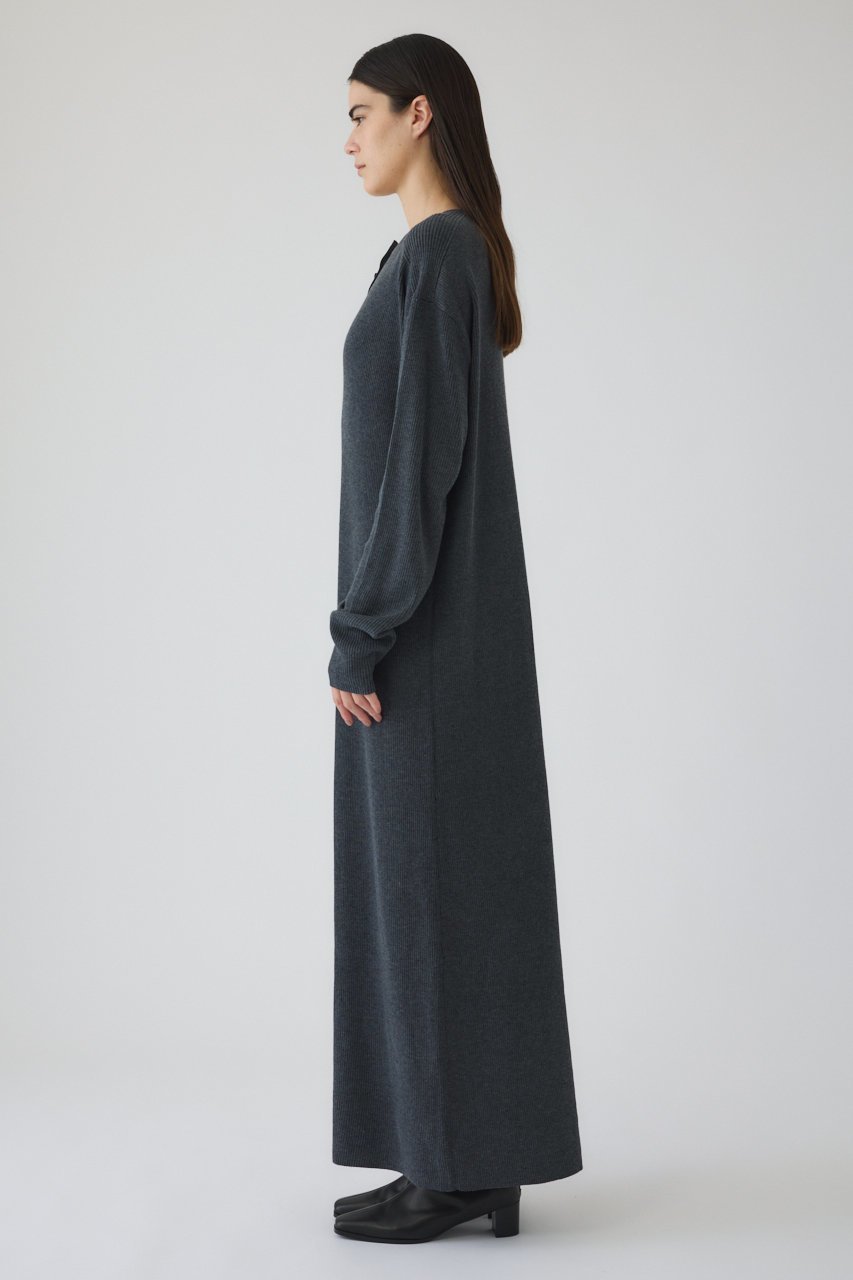 【リムアーク/RIM.ARK】の【12/3 10:00販売開始】Fabric covered button dress/ドレス 人気、トレンドファッション・服の通販 founy(ファニー) 　ファッション　Fashion　レディースファッション　Fashion for Women　ワンピース　Dresses　フォーマル・パーティードレス・結婚式用ドレス　Elegant & Casual Dresses　チュニック　Tunic Tops & Dresses　2026年　2026　サテン　Satin, Glossy Fabric　シューズ　Shoes, Footwear　チュニック　Tunic, Long Top　ドレス　Dress, One-Piece　フラット　Flat, Flat Shoes　リラックス　Relax, Relaxed Fit　ロング　Long, Long-Length　夏　Summer　春　Spring　S/S・春夏　SS, Spring/Summer, Warm Season　other-3|ID: prp329100004782551 ipo3291000000034705425