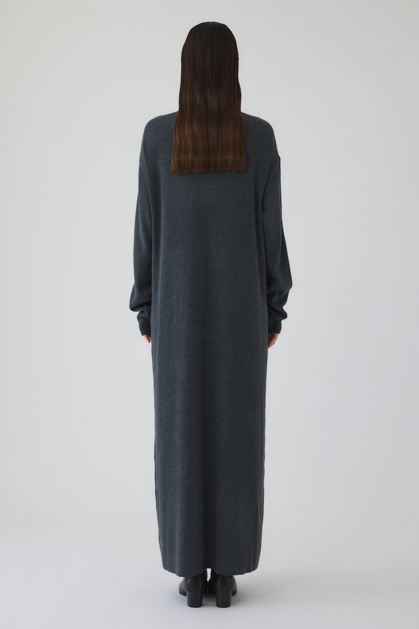 【リムアーク/RIM.ARK】のFabric covered button dress/ドレス 人気、トレンドファッション・服の通販 founy(ファニー) 　ファッション　Fashion　レディースファッション　Fashion for Women　ワンピース　Dresses　フォーマル・パーティードレス・結婚式用ドレス　Elegant & Casual Dresses　チュニック　Tunic Tops & Dresses　2026年　2026　サテン　Satin, Glossy Fabric　シューズ　Shoes, Footwear　チュニック　Tunic, Long Top　ドレス　Dress, One-Piece　フラット　Flat, Flat Shoes　リラックス　Relax, Relaxed Fit　ロング　Long, Long-Length　夏　Summer　春　Spring　S/S・春夏　SS, Spring/Summer, Warm Season　other-4|ID: prp329100004782551 ipo3291000000035861177