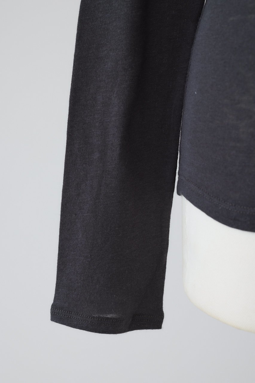 【リムアーク/RIM.ARK】の【12/3 10:00販売開始】Soft touch silk mix inner tops/トップス 人気、トレンドファッション・服の通販 founy(ファニー) ファッション Fashion レディースファッション Fashion for Women トップス・カットソー Cut & Sew Tops シャツ・ブラウス・オフィスカジュアル Elegant Blouses & Button-Ups ロングTシャツ・Tシャツ Longline T-Shirts & Tees カットソー・ベーシックTシャツ Cut-and-Sewn Tops / Stretch Tees & Basics インナー Innerwear 春 Spring シルク Silk, 100% Silk スリーブ Sleeve, Long Sleeve / Short Sleeve フィット Fit, Slim Fit ロング Long, Long-Length S/S・春夏 SS, Spring/Summer, Warm Season 夏 Summer エレガント 上品 Elegant 2026年 2026 other-7|ID: prp329100004782555 ipo3291000000034705469