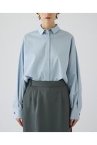 【リムアーク/RIM.ARK】の【12/3 10:00販売開始】Oversized asymmetry SH/シャツ ライトブルー|ID:prp329100004782556