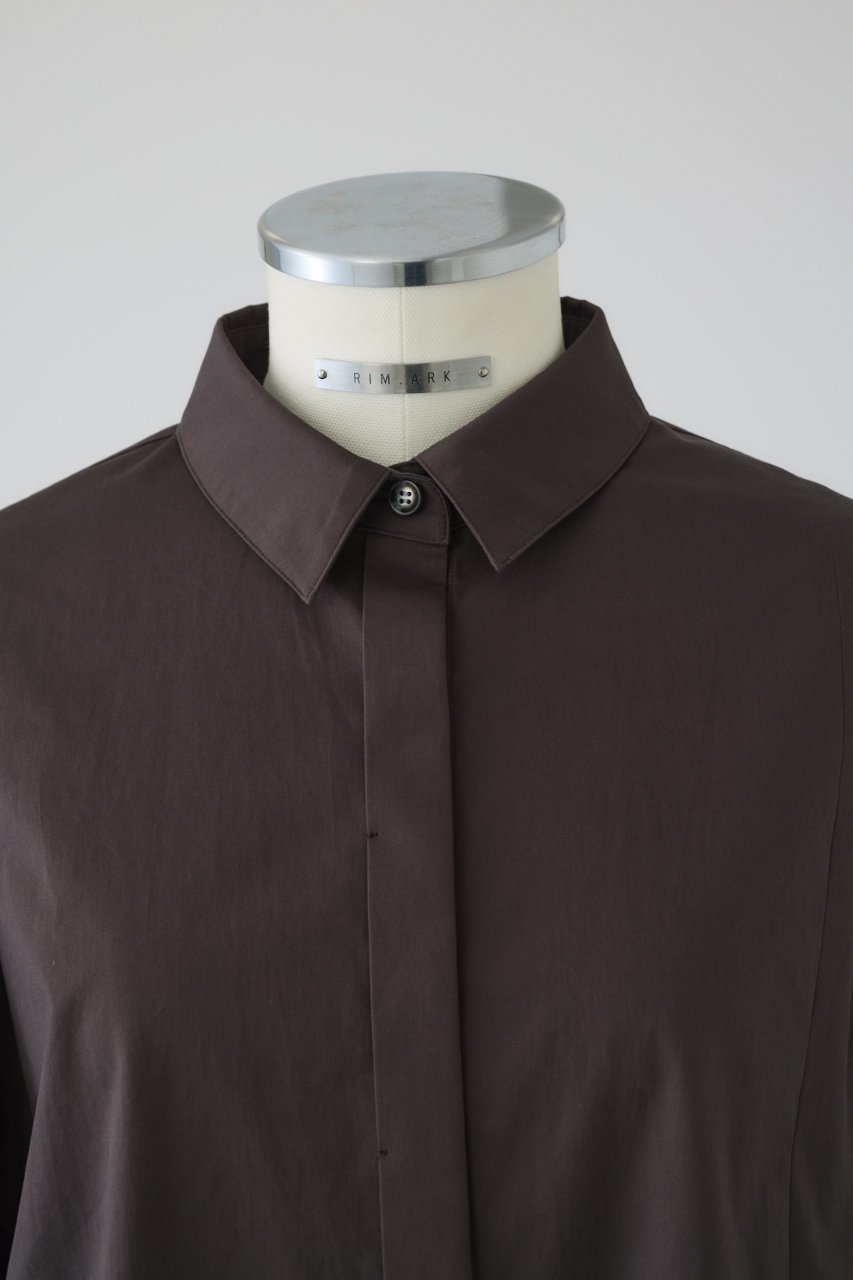 【リムアーク/RIM.ARK】の【12/3 10:00販売開始】Oversized asymmetry SH/シャツ 人気、トレンドファッション・服の通販 founy(ファニー) 　ファッション　Fashion　レディースファッション　Fashion for Women　トップス・カットソー　Cut & Sew Tops　シャツ・ブラウス・オフィスカジュアル　Elegant Blouses & Button-Ups　2026年　2026　おすすめ　Recommended / Our Picks　スリット　Slit, Slit Detail　スリーブ　Sleeve, Long Sleeve / Short Sleeve　フロント　Front, Front Design　リラックス　Relax, Relaxed Fit　ロング　Long, Long-Length　ワイド　Wide, Wide Fit　夏　Summer　春　Spring　S/S・春夏　SS, Spring/Summer, Warm Season　other-5|ID: prp329100004782556 ipo3291000000034705479