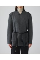 【リムアーク/RIM.ARK】の【12/3 10:00販売開始】Metal belt box jacket/ジャケット グレー|ID:prp329100004782557