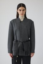 【リムアーク/RIM.ARK】のMetal belt box jacket/ジャケット グレー|ID: prp329100004782557 ipo3291000000036924392