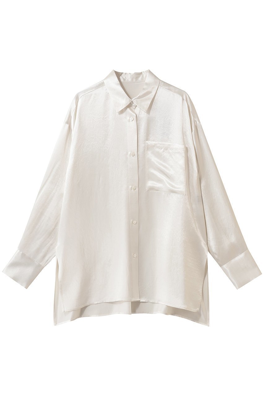 【アンクレイヴ/uncrave】のアセテートヴィンテージサテン ミドルシャツ 人気、トレンドファッション・服の通販 founy(ファニー) ファッション Fashion レディースファッション Fashion for Women トップス・カットソー Cut & Sew Tops シャツ・ブラウス・オフィスカジュアル Elegant Blouses & Button-Ups スリーブ Sleeve, Long Sleeve / Short Sleeve セットアップ Set-Up, Coordinated Outfit ミドル Middle Length, Mid Height ロング Long, Long-Length ヴィンテージ Vintage Style エレガント 上品 Elegant 吸水 Absorbent, Quick-Dry other-1|ID: prp329100004782558 ipo3291000000035826781