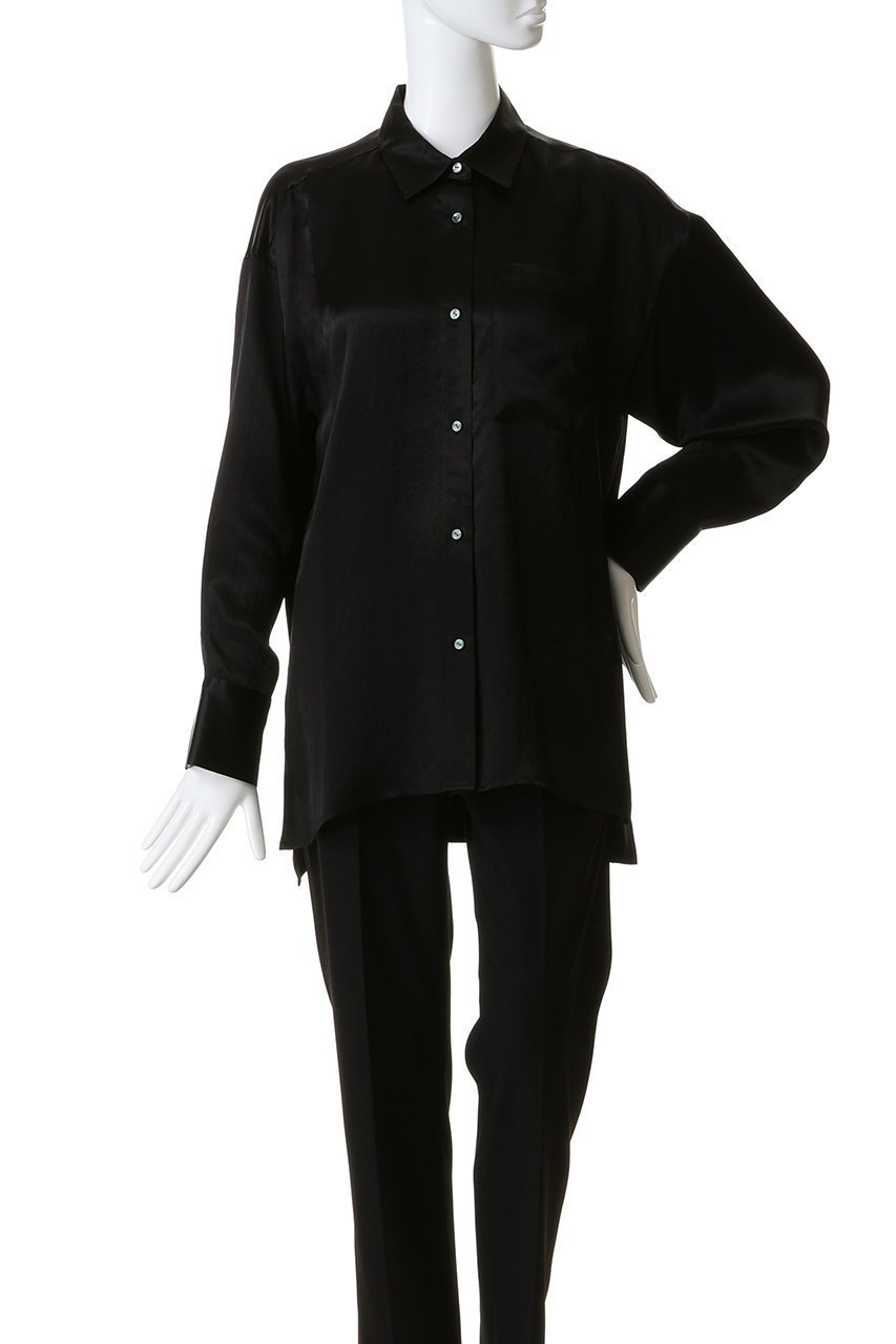 【アンクレイヴ/uncrave】のアセテートヴィンテージサテン ミドルシャツ 人気、トレンドファッション・服の通販 founy(ファニー) ファッション Fashion レディースファッション Fashion for Women トップス・カットソー Cut & Sew Tops シャツ・ブラウス・オフィスカジュアル Elegant Blouses & Button-Ups スリーブ Sleeve, Long Sleeve / Short Sleeve セットアップ Set-Up, Coordinated Outfit ミドル Middle Length, Mid Height ロング Long, Long-Length ヴィンテージ Vintage Style エレガント 上品 Elegant 吸水 Absorbent, Quick-Dry other-2|ID: prp329100004782558 ipo3291000000035877352