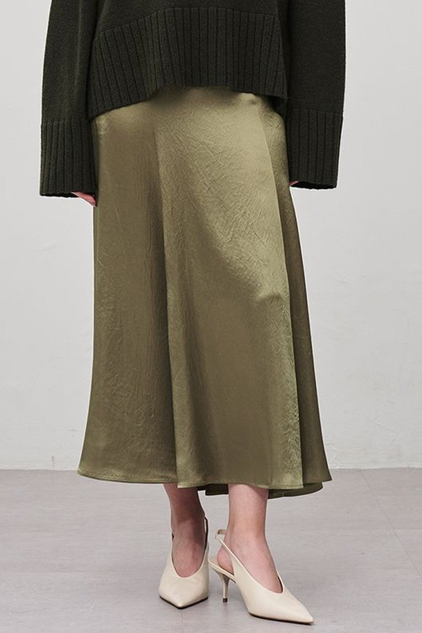 【アンクレイヴ/uncrave】の【12/3 12:00販売開始】アセテートヴィンテージサテン マーメイドスカート インテリア・キッズ・メンズ・レディースファッション・服の通販 founy(ファニー) ファッション Fashion レディースファッション Fashion for Women スカート Skirts ロングスカート Long Skirts / Maxi & Midi Skirts ギャザー Gathered, Ruffled フレア Flare, Flared マーメイド Mermaid, Fishtail Silhouette リラックス Relax, Relaxed Fit ロング Long, Long-Length ヴィンテージ Vintage Style エレガント 上品 Elegant 吸水 Absorbent, Quick-Dry 新作・新入荷 New Arrivals / New In カーキベージュ|ID: prp329100004782560 ipo3291000000034705584