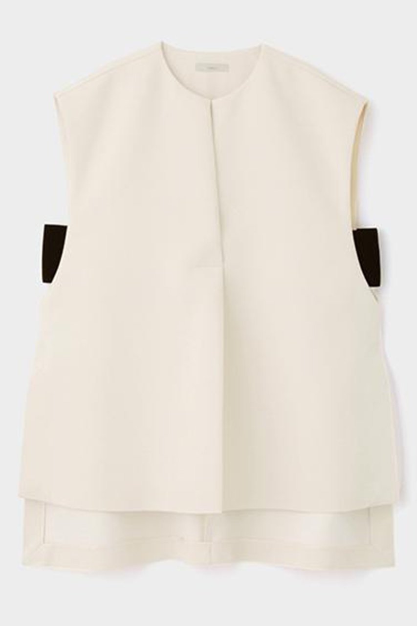 【ル フィル/LE PHIL】のマトラッセトリプルクロスジレ インテリア・キッズ・メンズ・レディースファッション・服の通販 founy(ファニー) 　ファッション　Fashion　レディースファッション　Fashion for Women　アウター　Coat / Outerwear Collection　レディースジャケット・軽アウター　Jackets　インナー　Innerwear　ジャケット　Jacket, Outerwear　ストレッチ　Stretch, Stretchy Fabric　フォルム　Silhouette, Form　ベスト　Vest, Waistcoat　エレガント 上品　Elegant　新作・新入荷　New Arrivals / New In　ホワイト|ID: prp329100004782565 ipo3291000000034705614