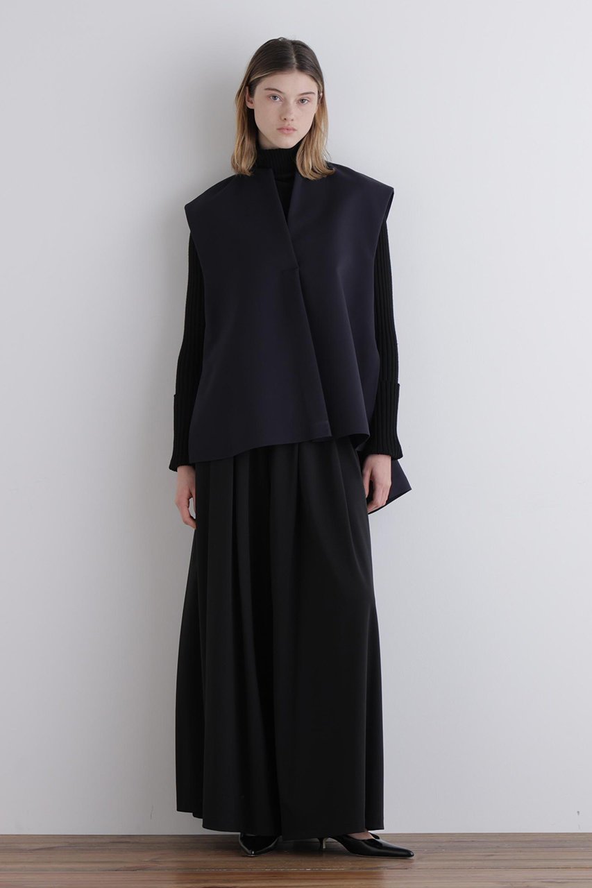 【ル フィル/LE PHIL】のマトラッセトリプルクロスジレ 人気、トレンドファッション・服の通販 founy(ファニー) 　ファッション　Fashion　レディースファッション　Fashion for Women　アウター　Coat / Outerwear Collection　レディースジャケット・軽アウター　Jackets　インナー　Innerwear　ジャケット　Jacket, Outerwear　ストレッチ　Stretch, Stretchy Fabric　フォルム　Silhouette, Form　ベスト　Vest, Waistcoat　エレガント 上品　Elegant　other-3|ID: prp329100004782565 ipo3291000000036137378