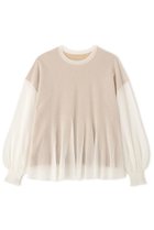 【アドーア/ADORE】のシアーレイヤードニット 人気、トレンドファッション・服の通販 founy(ファニー) ファッション Fashion レディースファッション Fashion for Women トップス・カットソー Cut & Sew Tops ニット Knit Tops & Sweaters カジュアルプルオーバー・ニットトップス Pullovers & Knit Tops / Casual Pullovers シアー Sheer, See-Through シンプル Simple, Minimal thumbnail ホワイト|ID: prp329100004782566 ipo3291000000036137382