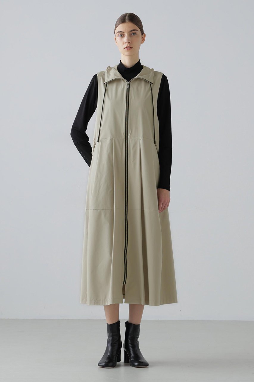 【アドーア/ADORE】の2WAYタイプライターワンピース 人気、トレンドファッション・服の通販 founy(ファニー) 　ファッション　Fashion　レディースファッション　Fashion for Women　ワンピース　Dresses　チュニック　Tunic Tops & Dresses　スポーティ　Sporty, Casual Athletic　タイプライター　Typewriter Fabric, Crisp Cotton　タフタ　Taffeta, Structured Fabric　チュニック　Tunic, Long Top　ブラウジング　Blouson Silhouette, Cinched Waist　ロング　Long, Long-Length　other-2|ID: prp329100004782569 ipo3291000000035703632